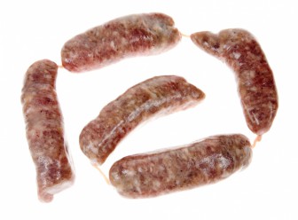  The bug has been identified in a pork sausage, confirming the spread of the infection from British farms.